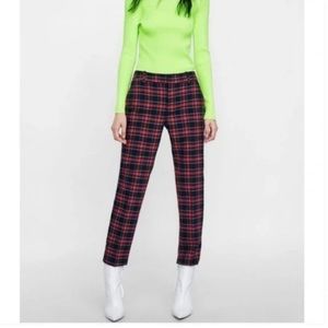 Zara Plaid Pants